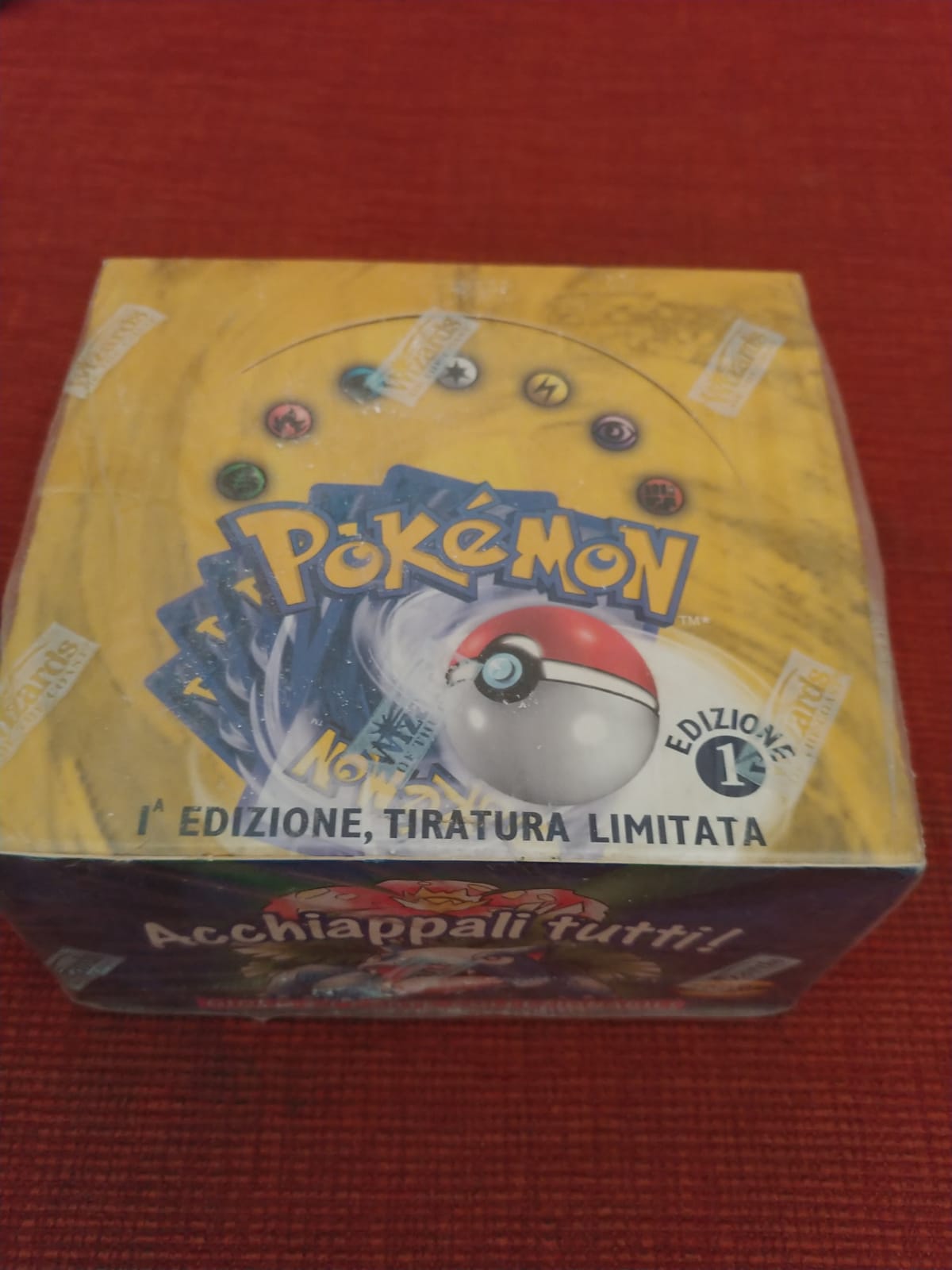 Pokemon Box Set Base Prima Edizione - Scatola senza bustine - Empty Box