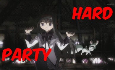 Kyubey_Hard_Party.gif