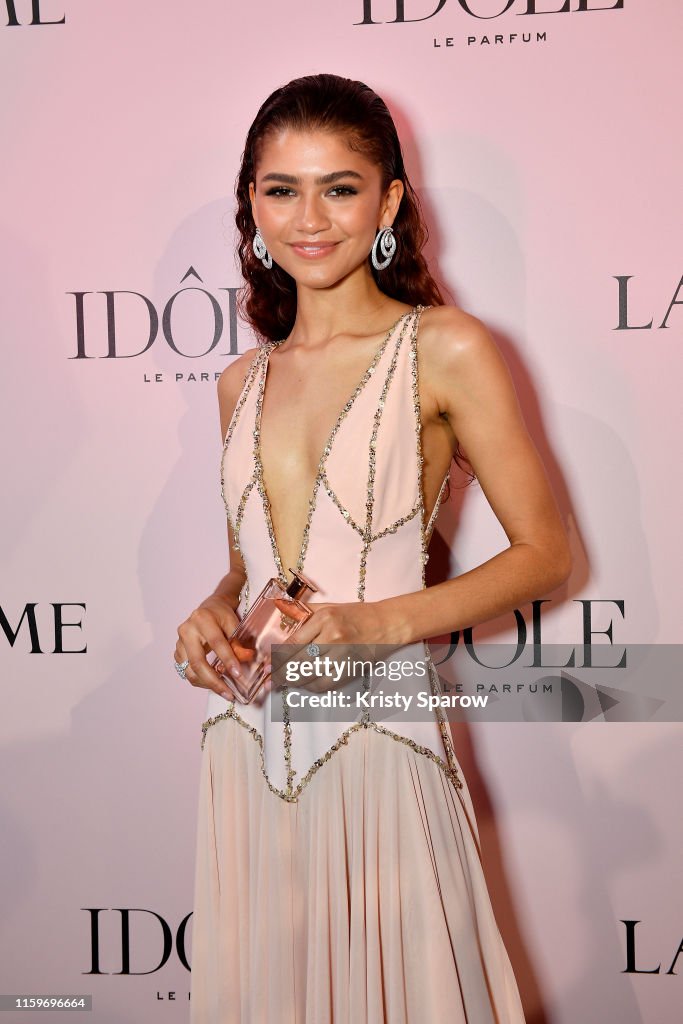zendaya-the-face-of-the-lancme-idle-fragrance-attends-the-launch-at-picture-id1159696664